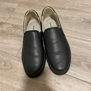 Black Slip On Sneakers